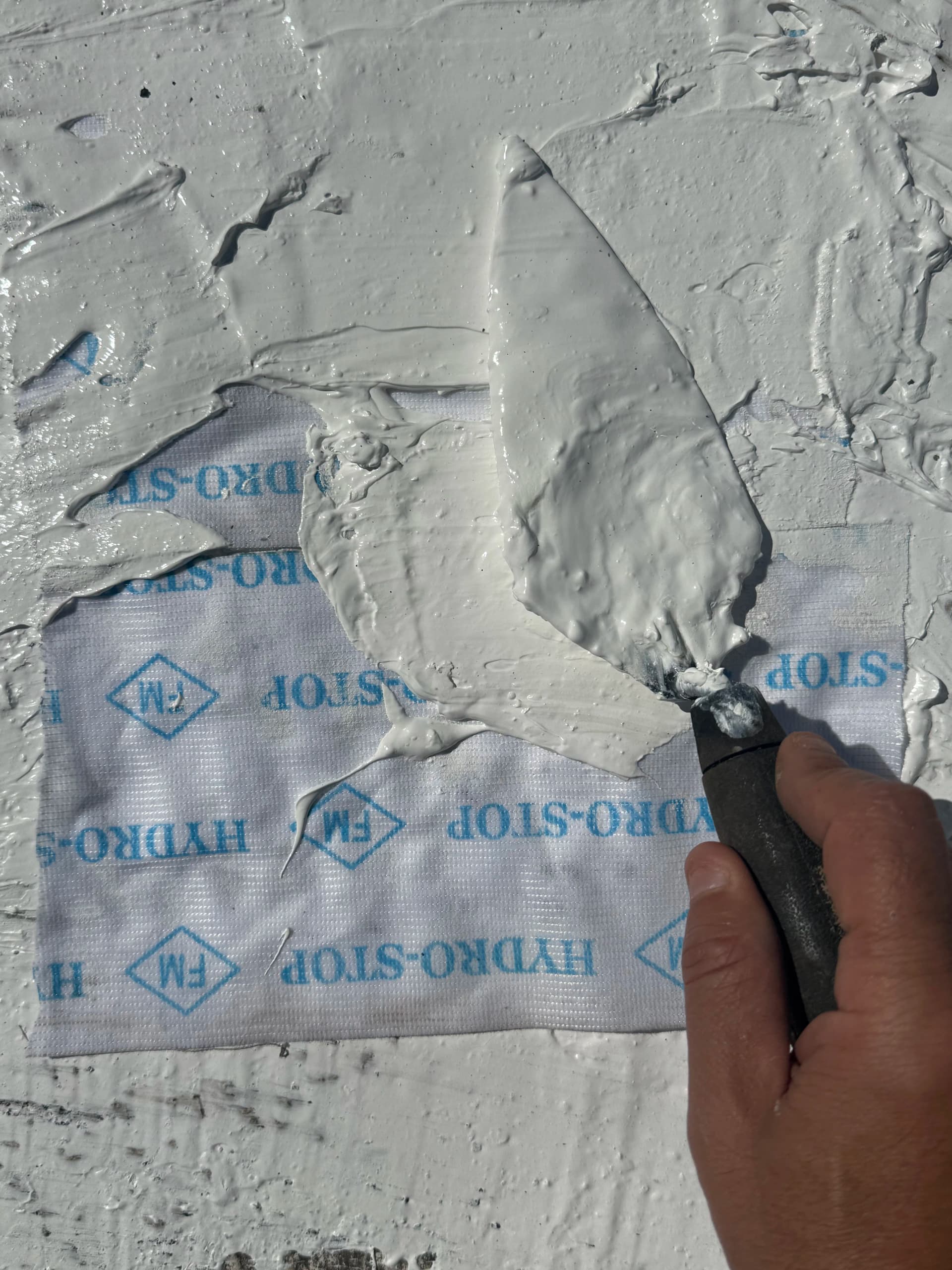 Gallery photos for Commercial Roof Leak Repair Using Hydro-Stop Fabric System: Image #1