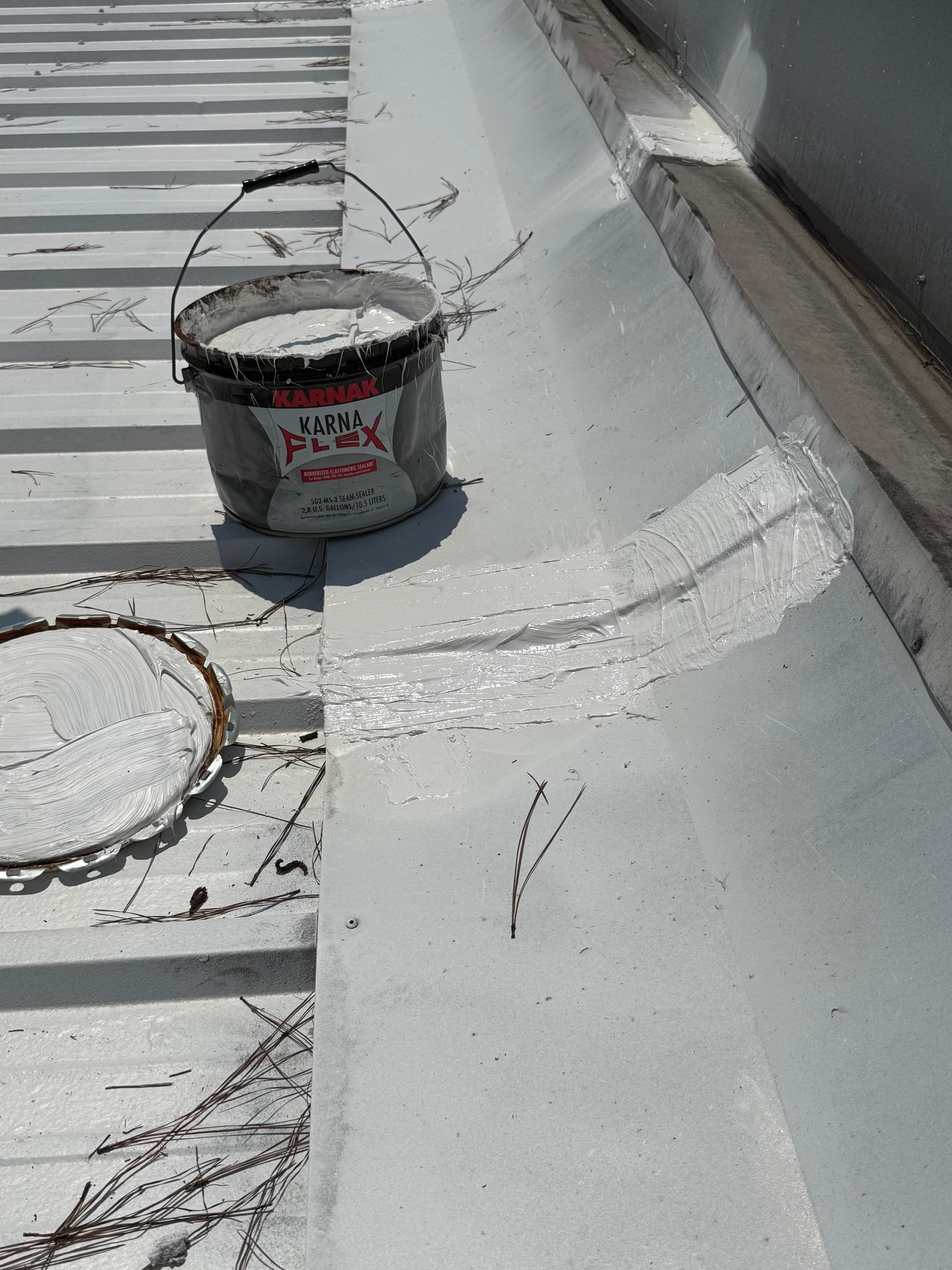 Gallery photos for Metal Roof Open Seam Sealed Before It Became a Real Problem: Image #2