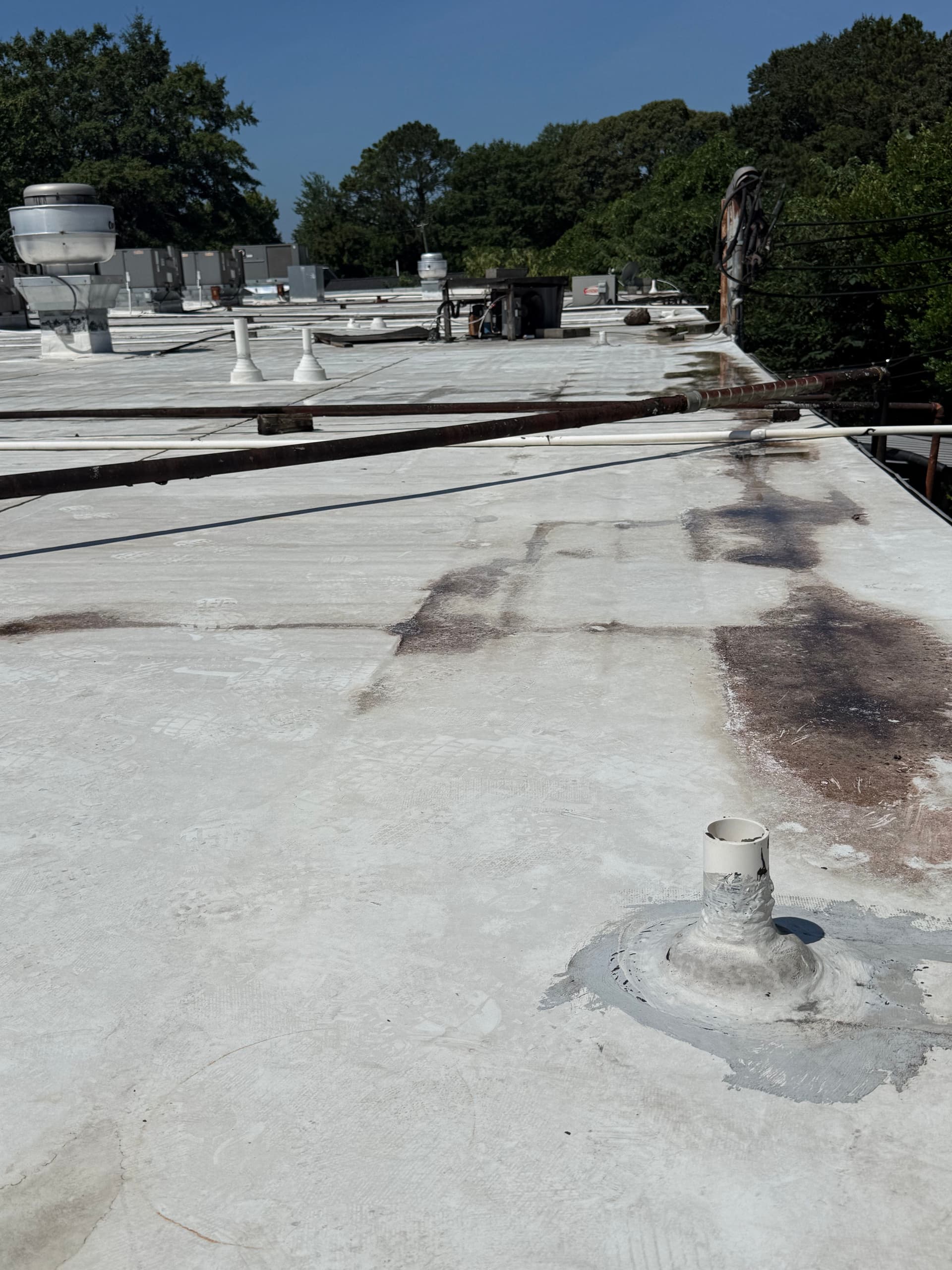 Gallery photos for When a TPO Roof Starts Showing Its Age in Atlanta: Image #2
