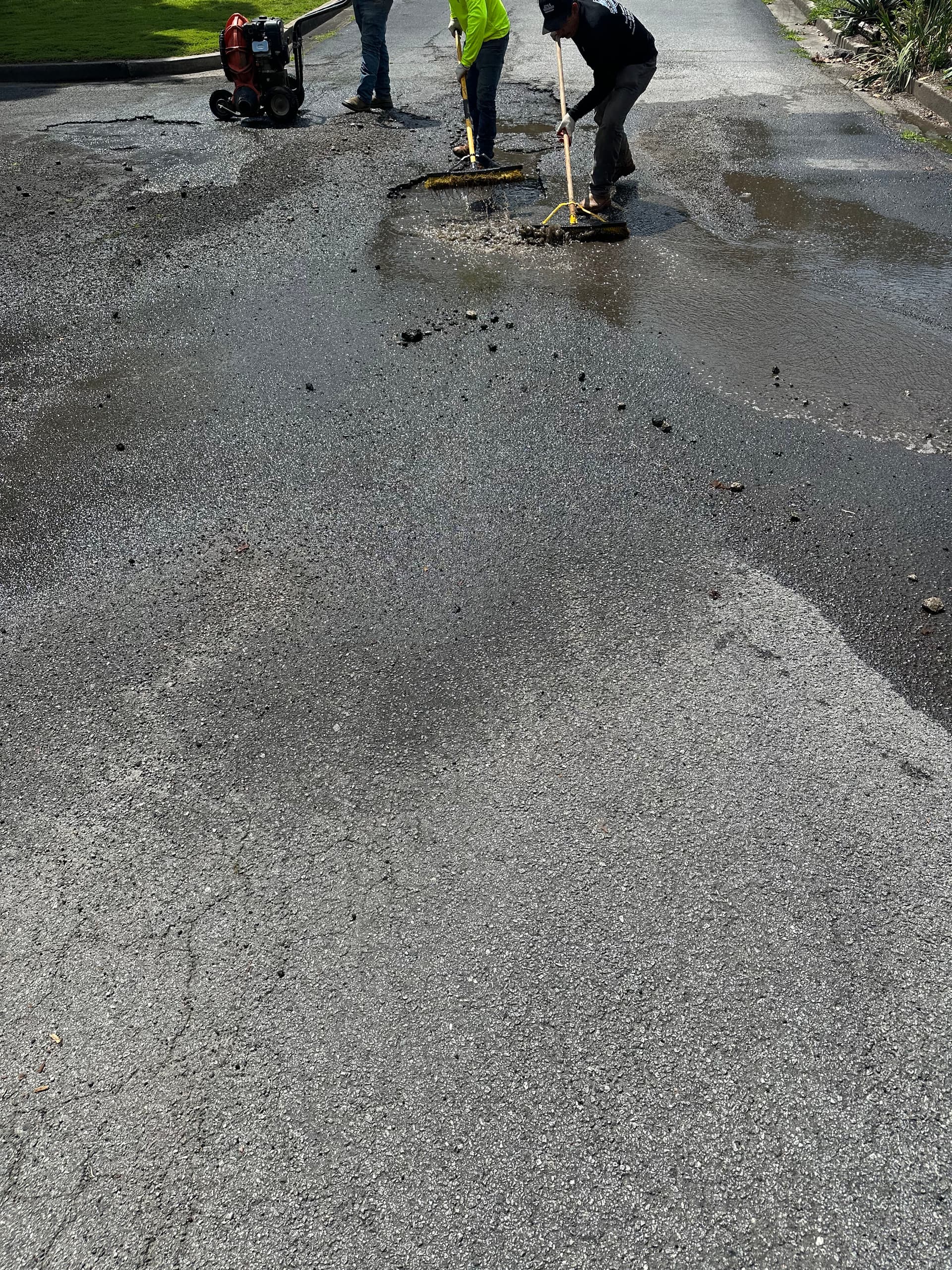 Gallery photos for Parking Lot Pothole Repair Done Right - Safer Surface Delivered: Image #1