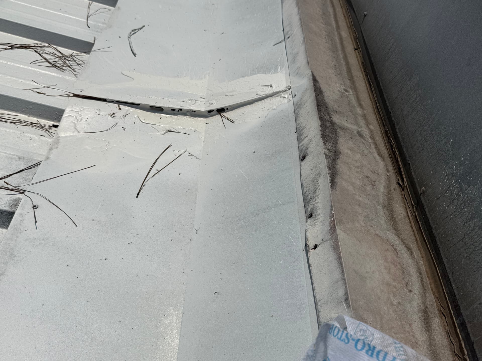 Metal Roof Open Seam Sealed Before It Became a Real Problem image