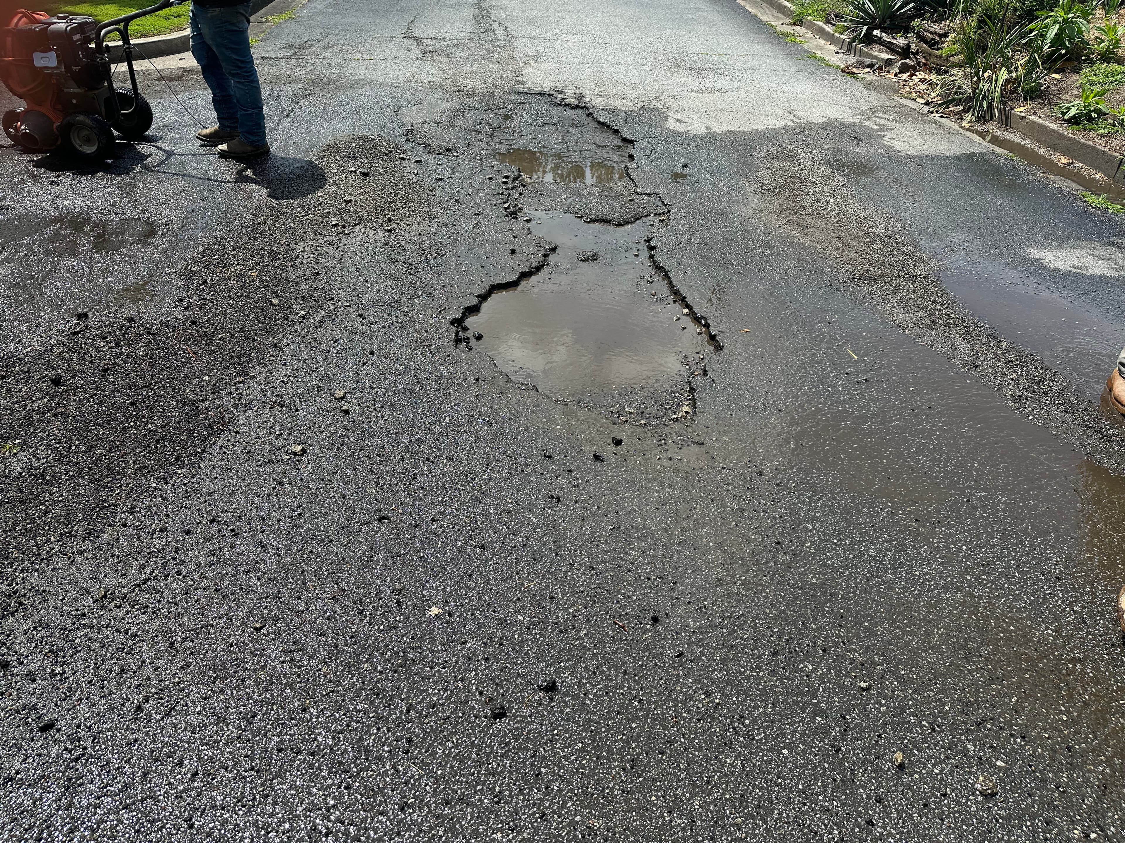 Project Parking Lot Pothole Repair Done Right - Safer Surface Delivered image