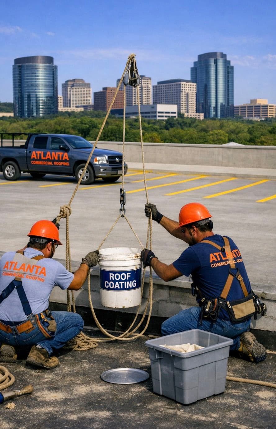 Project How Atlanta Commercial Roofing Gets the Job Done Right image