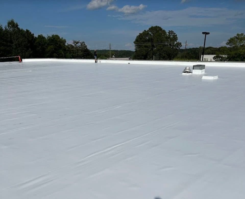 Gallery photos for 60 Mil TPO Roof Installation on Atlanta Commercial Building: Image #7