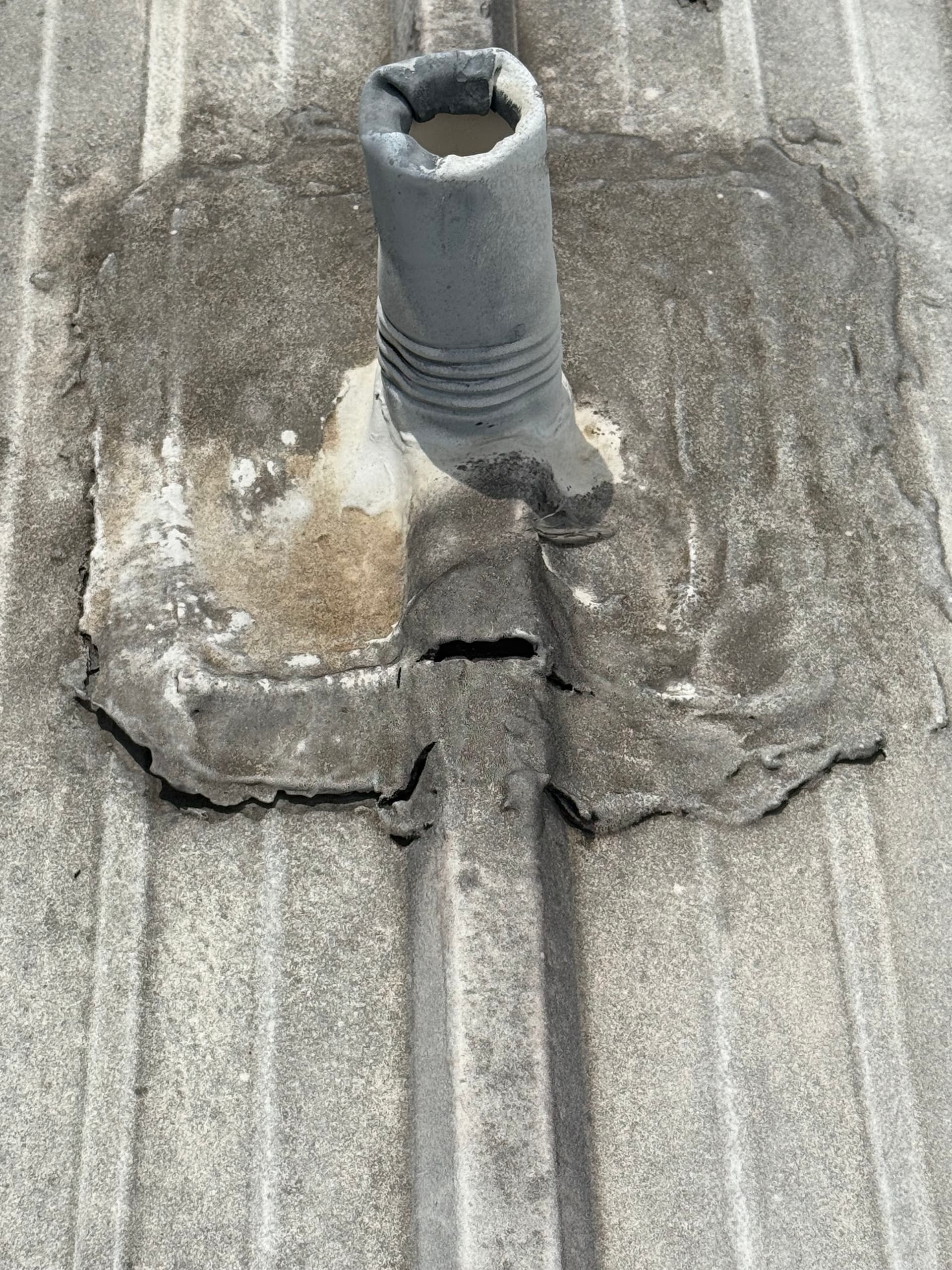 Worn Pipe Flashing on a Metal Roof - Here's Why It Matters image