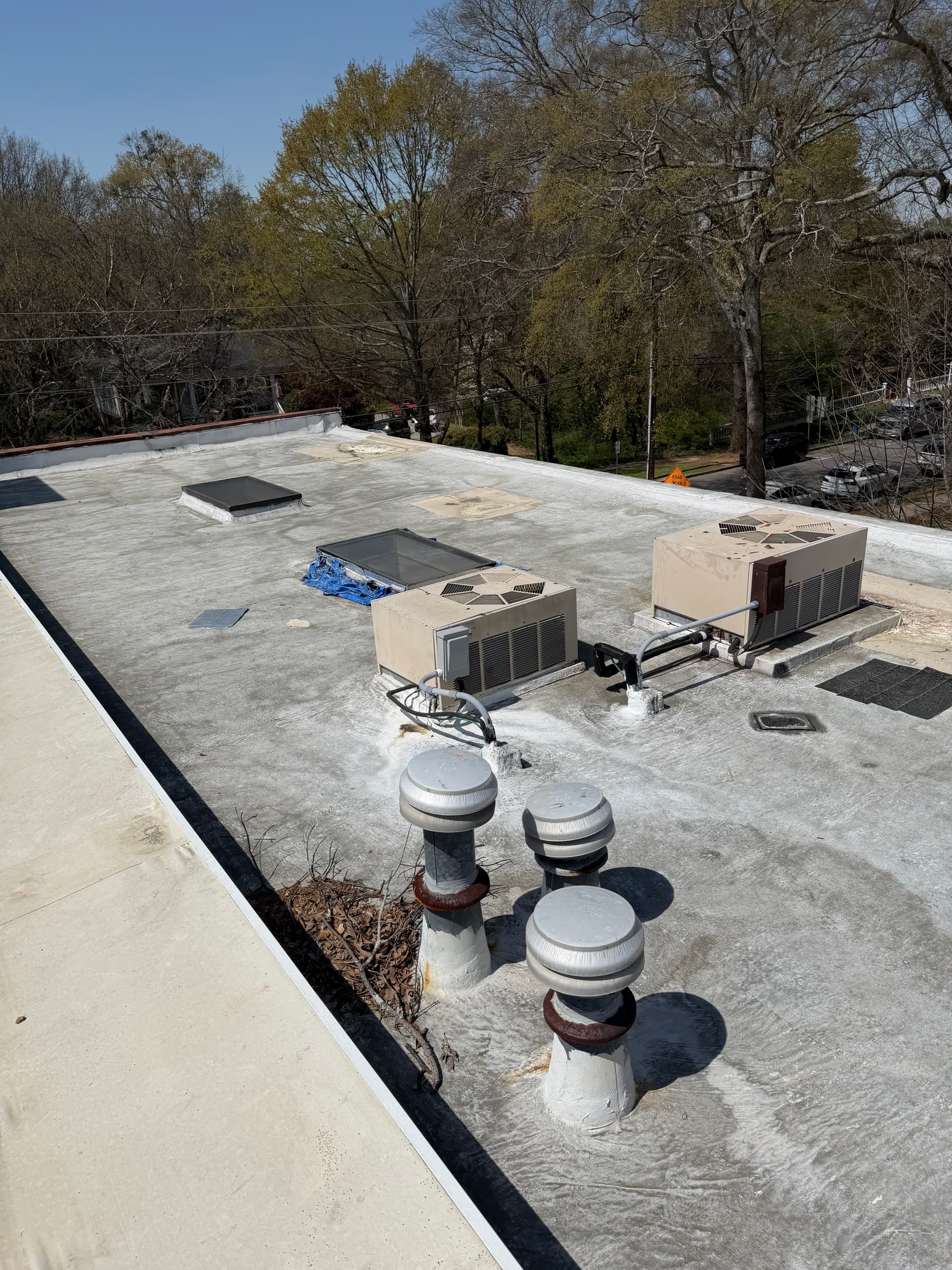 Gallery photos for TPO Overlay Over EPDM Done Right in Roswell: Image #2