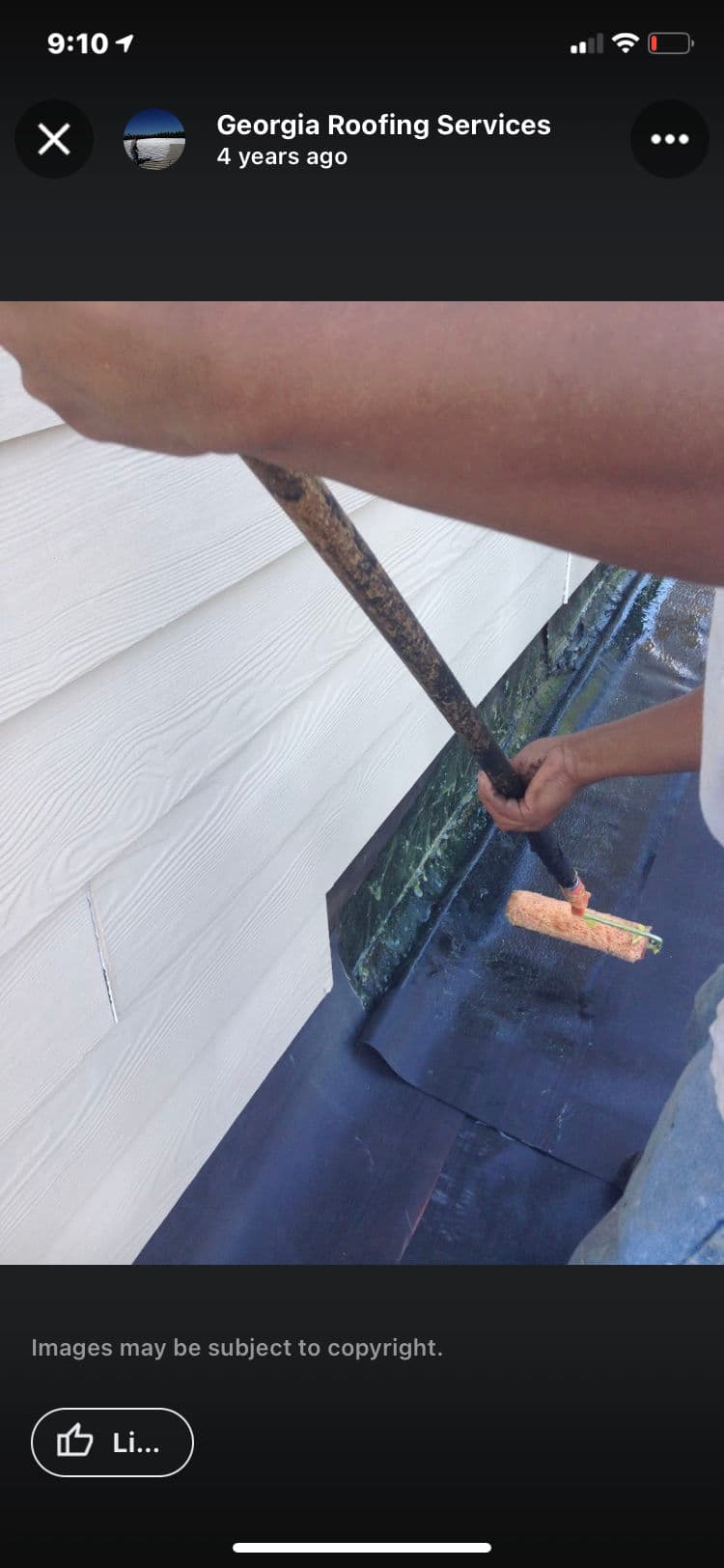 Glue-Down EPDM Flat Roof Install on an Atlanta Home
