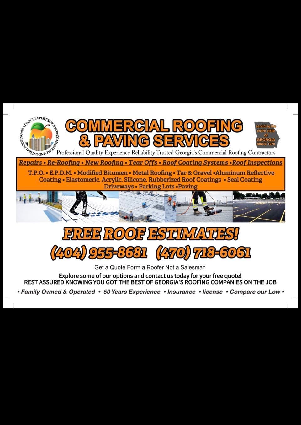 Project 15% Off Commercial Roofing for Atlanta Businesses Right Now image