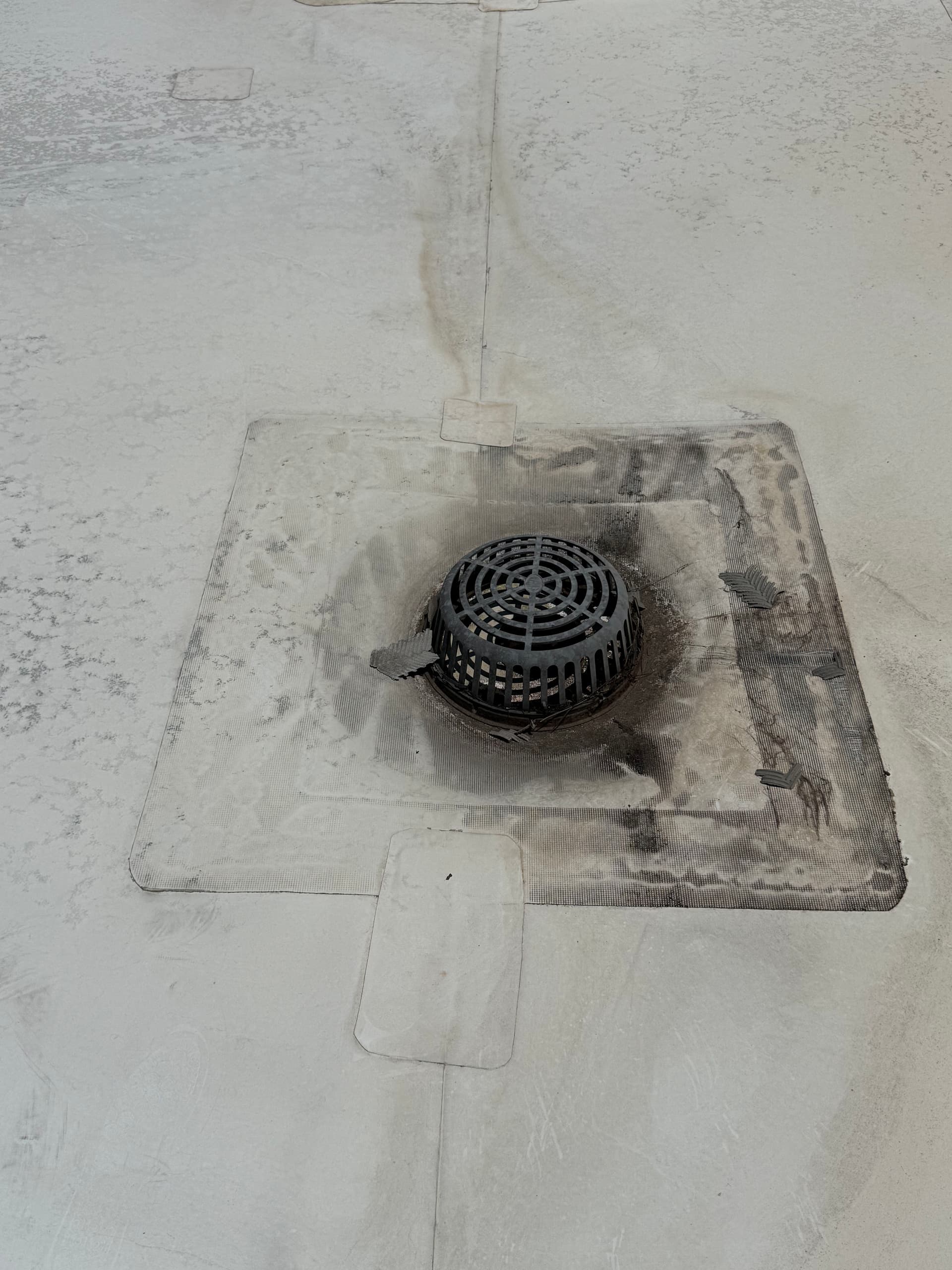 Gallery photos for TPO Flat Roof Drain Repairs That Stop Leaks Before They Spread: Image #2