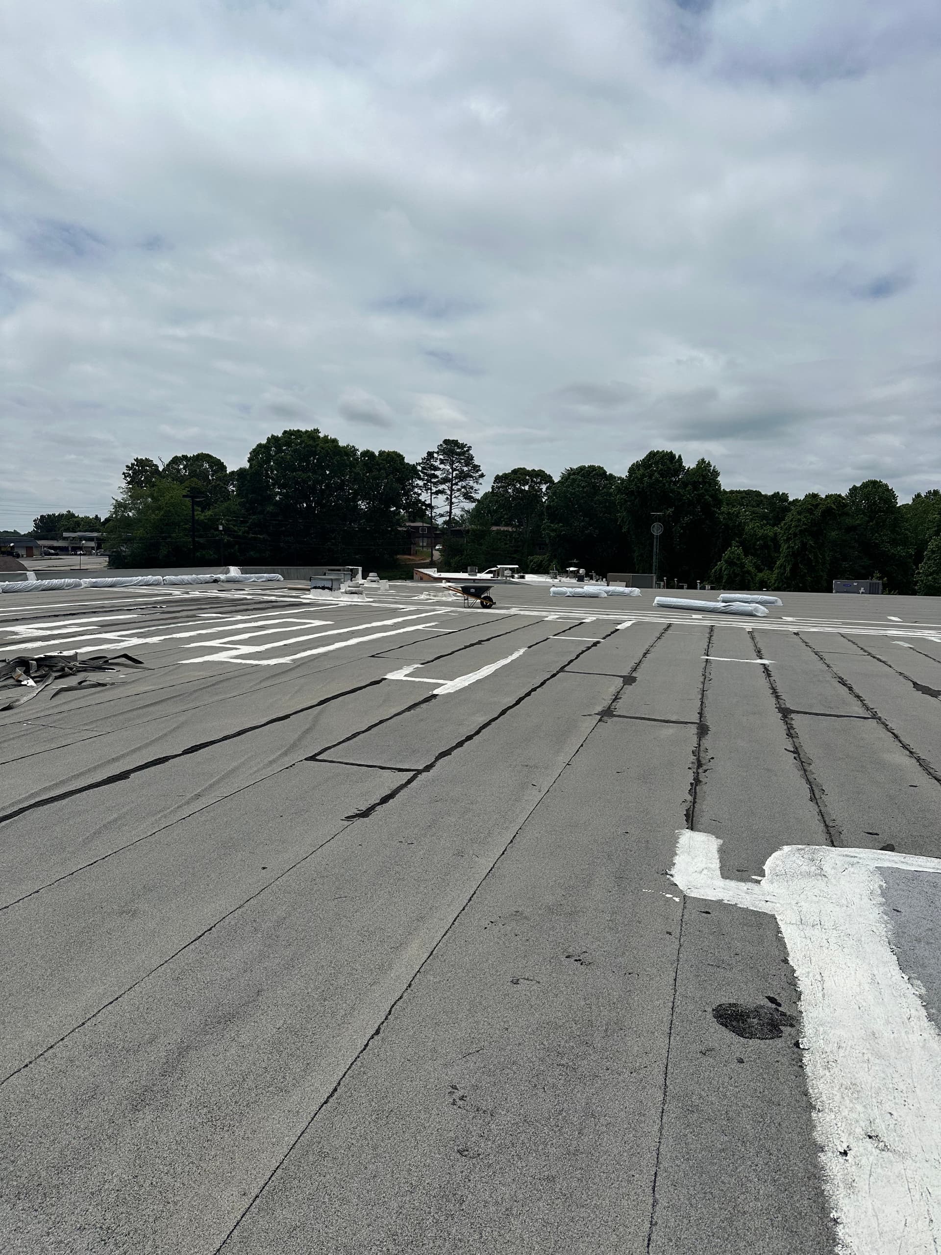 Gallery photos for 60 Mil TPO Roof Installation on Atlanta Commercial Building: Image #1