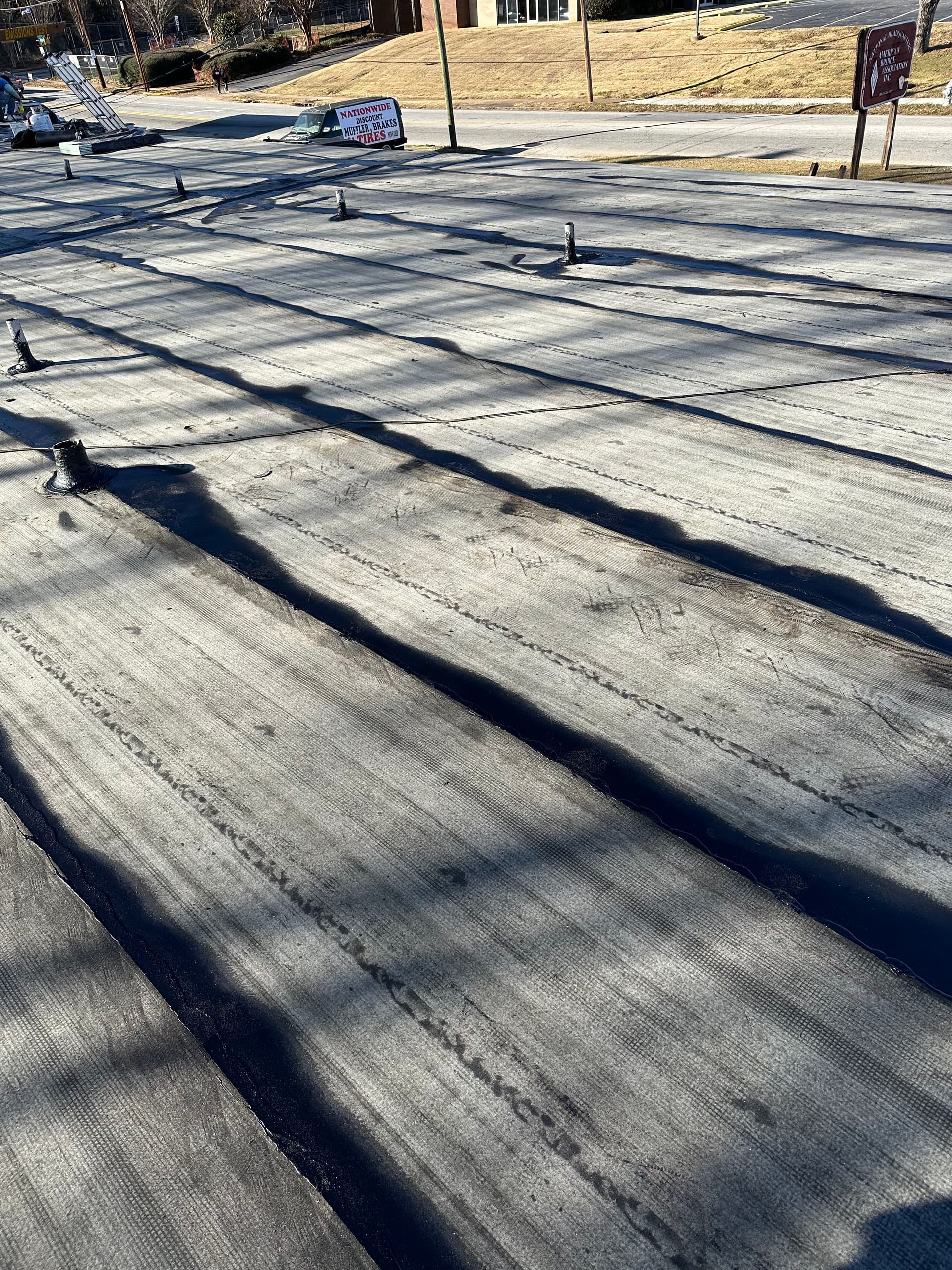 Modified Torch-Applied Re-Roof Over Existing Built-Up System in West Atlanta image